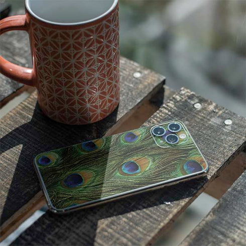 Peacock Animal Print iPhone 11 Pro Skin